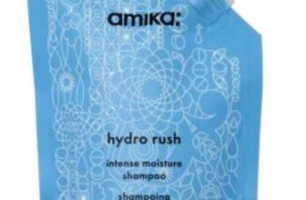 amika Hydro Rush Intense Moisture Shampoo with Hyaluronic Acid 60ml