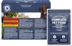 by Amazon Complete Wet Food for Adult Dogs, Meat Selection in Gravy, 1.2 kg (12 pouches of 100g)