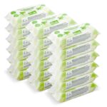 by Amazon Fresh Baby Wipes, 1080 Wipes, 18 Pack of 60, Plant-Based Wipes Without Plastic – £8.98 S&S