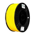 eSUN PLA Filament 1.75mm 3KG Spool , Yellow Dimensional Accuracy /- 0.03mm, 1.75mm 3D Printer Filament for 3D Printers Amazons Choice
