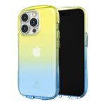 iFace iPhone 14 Pro Look Clear Lolly Case Lemon Sapphire
