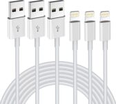 iPhone Charger Cable 3Pack 1.8M MFi Certified Fast Charging Lightning Cable