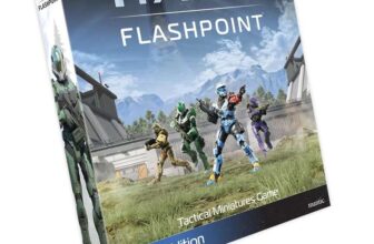 mantic Halo: Flashpoint Recon Edition Complete 2 Player Starter Miniatures Tabletop Skirmish Game, Spartans & Dice – Sold By mantic/FBA