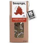 teapigs Pumpkin Spice Caffeine Free Chai Tea, 15 Tea Bags