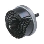 wolfcraft Professional Multi-Blade Hole Saw, Ø 25-62 mm, Cutting Depth 33 mm