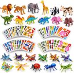 100Pcs 3D Cartoon Puzzle Set, Family Activity for Bonding