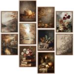 10Pcs Autumn Wall Art Prints – Retro Rustic – Sold by Beicen / FBA
