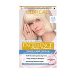 £11.46 for 2 on subscribe and save LOréal Paris Excellence Crème Permanent Dye, 03 Ultra-Light Ash Blonde