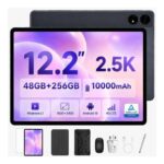 12-Inch Tablet with Keyboard, 2.5K QHD, SIM Slot