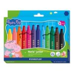 12 Pack STAEDTLER Peppa Pig X Noris Junior Jumbo Felt-Tip Pens (£4.27 S&S)