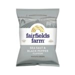 150g Fairfields Sea Salt & Black Pepper Crisps