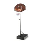 172-200cm Basketball Hoop Height Adjustable with Fillable Base