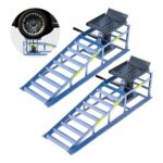 2 Heavy-Duty Car Ramps, 5-Ton (5000 Kg) Capacity,