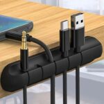 2 Pack Cable Holder Clips, Cord Organizer Clips Self Adhesive, Power Cord, Mouse Cable, Wire PC Office Home, (5 Slots) – Amazon Haul Global