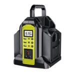 2-Port 350W Ryobi 18V Inverter AC 220-230V USB-a USB-C LED