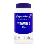 2 X Superdrug Vitamin D 25ug 90s