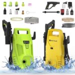 2050PSI Electric High Pressure Washer, 1.6GPM 2300W Washer with 1-180 Adjustable Nozzle and Detergent Tank – Zhitaozhang Tool Store