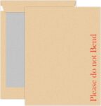 20Pcs A4 Envelopes Self-Seal iSOUL 324mm x 229mm A4 C4 Manilla Hard Board Backed Envelopes Do Not Bend Envelope