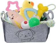 24 Pack Puppy Toys Set with Storage Box Chew Training Play Kit