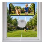 2K Window Camera with Dual-Band WiFi for Indoor Security
