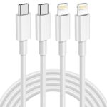2Pack USB C to Lightning Cable 1MApple MFi Certified iphone Charger cable