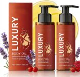 2Pcs Magic Firming Body Oil, Glow Remedy Oil Skin Tightening with Soybean & Rosehip