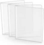 3 Pack Clear Passport Covers, Waterproof Dustproof for Travel Docs