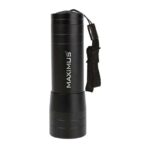 3 x Maximus 100 Lumen aluminium body LED Flashlight