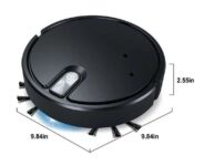 3.7V 3-in-1 Robot Vacuum Cleaner with Mop & Atomizing Humidifier, 1200mAh 90Mins Runtime (with code) – Sold By ShiErrui Store
