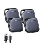 4 Pack UGREEN FineTrack Tracker Tag for Apple at UGREEN GROUP LIMITED UK