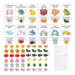 48-Set Ocean Resin Animal Notecards for Employee Appreciation