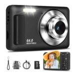 4K 64MP Autofocus Camera with 2.8-Inch IPS Screen