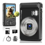 4K Digital Camera, 2.8-Inch 64MP Compact