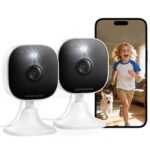 4MP Indoor Security Camera 2 Packs, 5G/2.4G WiFi CCTV – Sold by tansuoxingkeji / FBA