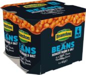 5 x Branston Reduced Sugar and Salt Baked Beans, 410 g (Pack of 4) – 5 for 4 – 20 tins (£9.00 S&S)
