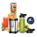 500W Mini Personal Blender with 2 BPA-Free 600ml Bottles