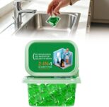 50PCS Bio Enzyme Drain Pods Deodorizer Capsules for Sinks Sewers1 Box