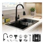 50x45cm Single Stainless Steel Drop-in Kitchen Sink