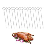 6-Inch 304 Stainless Steel Turkey Lacers (15-Pack)
