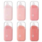 6 PCS Double Sided Craft Adhesive Roller, 6mm x 5m Craft Glue Tape Roll Glue Tape Roller Set for Scrapbooks, Card Making, Handmade Journals, Envelopes, Photographs & DIY Craft Projects (Pink)