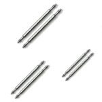 6x Watch Strap Spring Bar Pins (Assorted 18mm, 20mm, 22mm) Double Flanged – Sold by Qinbihe FBA