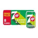 7UP 7UP Refreshing Lemon & Lime Taste Cans 8 X 330ml
