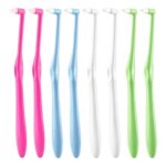 8-Pack Interspace Toothbrushes Compact Soft Slim for Braces