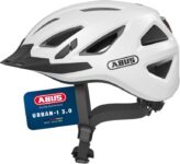 ABUS Urban-I 3.0 City Helmet – Modern Bicycle Helmet with Tail Light for City Traffic – Small