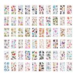 ACWOO 60 Sheets Kids Waterproof Temporary Tattoos