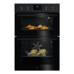 AEG OU5NP20B Built in Electric Double Oven – Black – a Rated