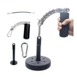 AHTAPFON Arm Wrestling Handle and Wrist Forearm Trainer 2 Inch