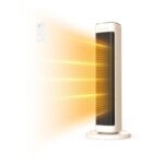 AIRMATE 25-Inch Tower Space Heater, 2000W, 80 Oscillating, 5 Modes