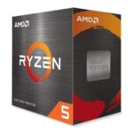 AMD Ryzen 5 5500 6 Core AM4 CPU/Processor, Zen 3, 6 Core, 12 Thread, 3.6GHz, 4.2GHz Turbo, 19MB Cache