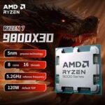 AMD Ryzen 7 9800X3D CPU Processor ( 8C / Socket AM5 / 3D VCache ) – with code PayPal UK Tech Authorized Store Store(UK Despatch)